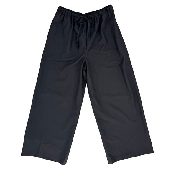 eskandar Wool Cashmere Lightweight Black Pull On Pant size Medium